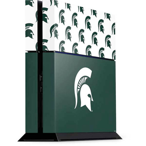 Michigan State University Spartans MSU Split PlayStation PS4 Skins